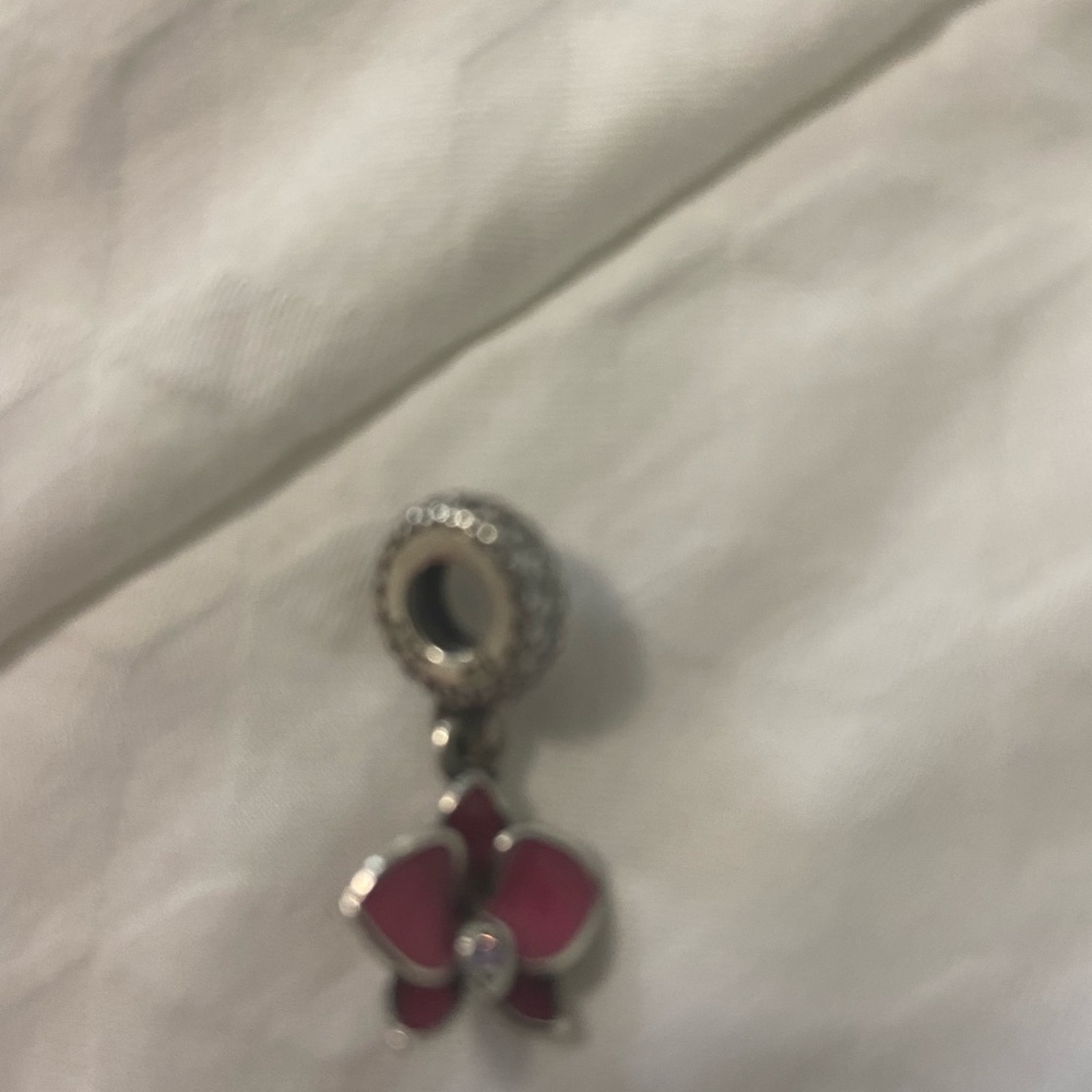Pandora butterfly charm
